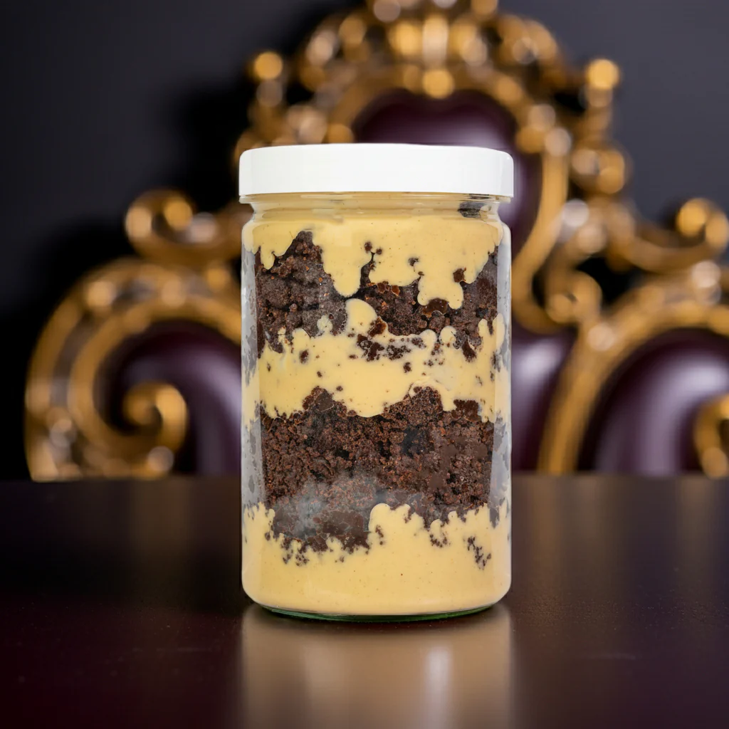 Kinder Brownie Cake Jar - Image 3